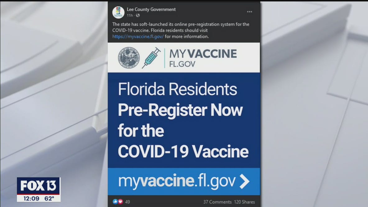 State launches pre-registration website for vaccinations